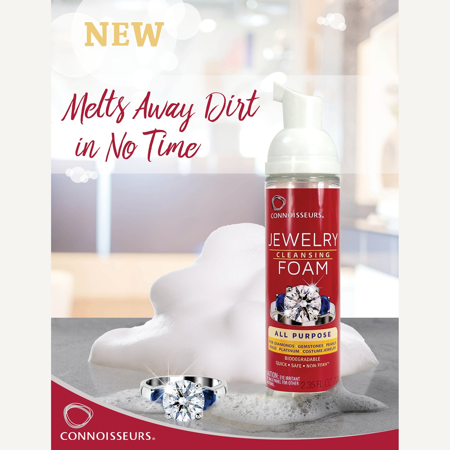 Connoisseurs Jewellery Cleansing Foam