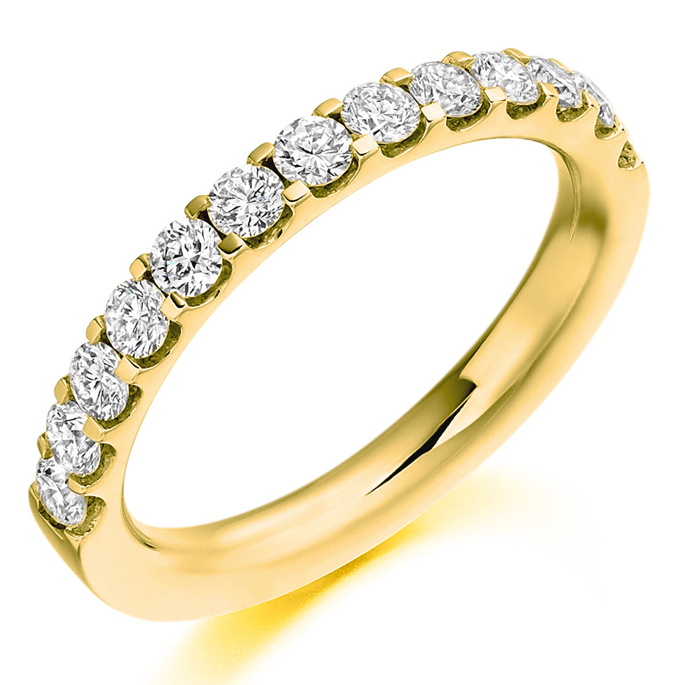 0.75ct Round Brilliant Cut Diamond Eternity Ring