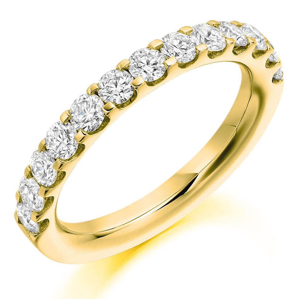 1ct Round Brilliant Cut Diamonds Eternity Ring