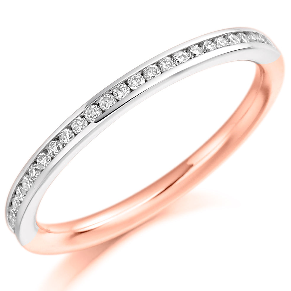 Half Eternity Diamond Ring