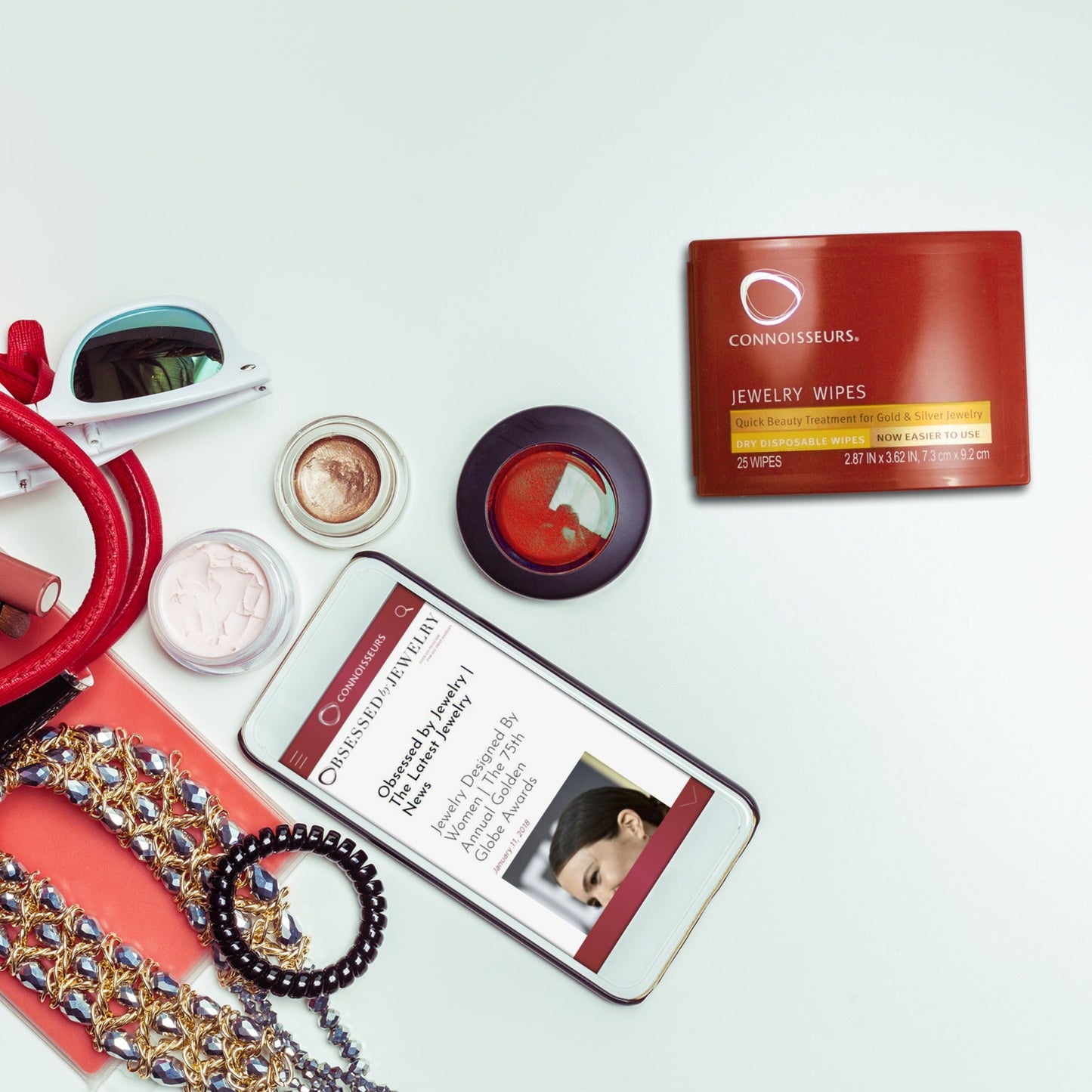 Connoisseurs Jewellery Wipes