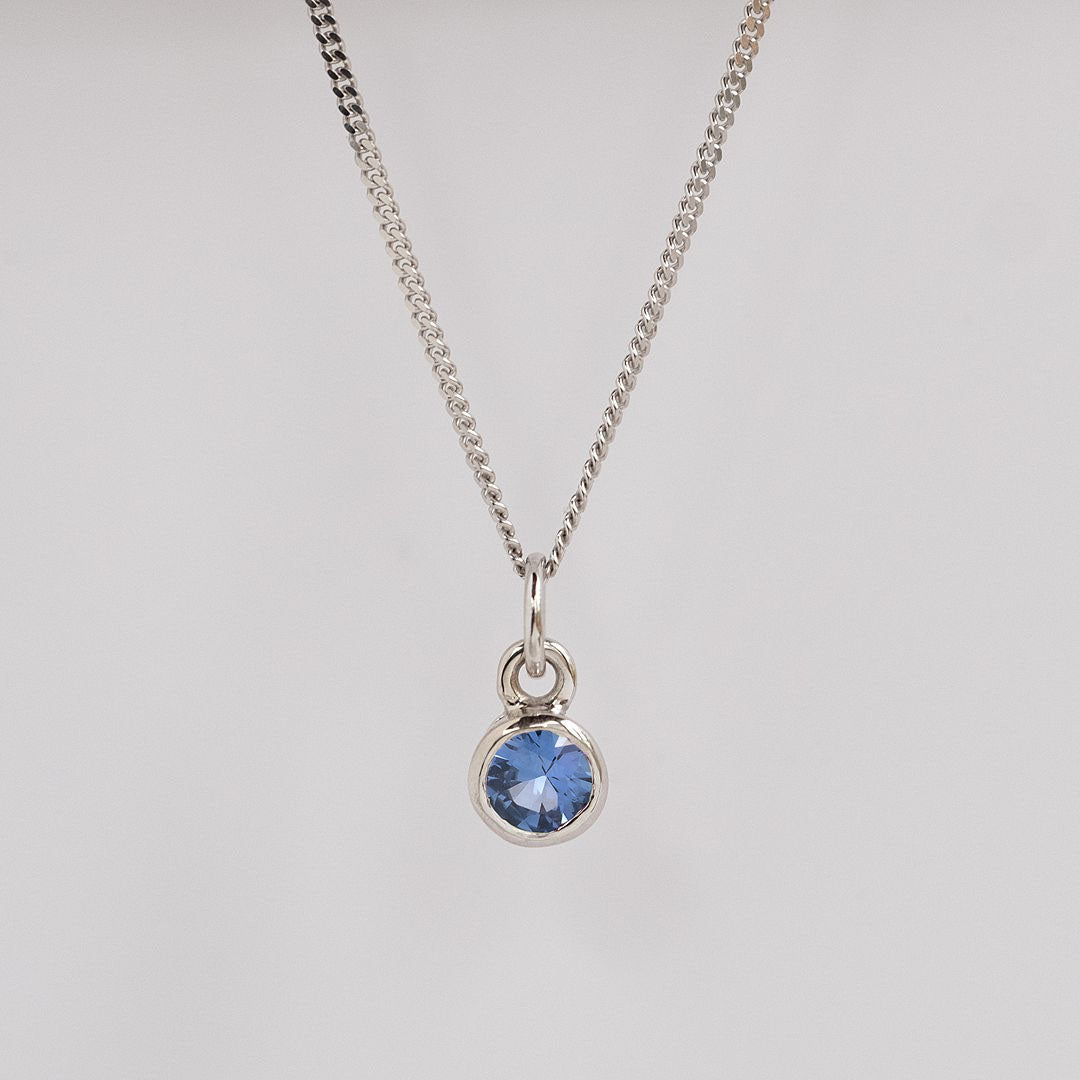9ct Birthstone - September (Sapphire) - Available in Yellow, Rose or White Gold