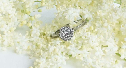 Rhodium plating for white gold rings