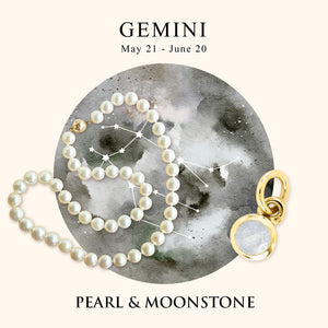 PEARL & MOONSTONE - The Birthstones for Gemini and June