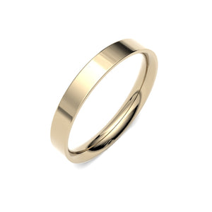 Flat Court Profile Ladies Wedding Ring