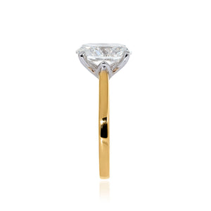 Oval Solitaire Engagement Ring