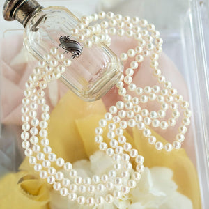Three strand pearl necklace