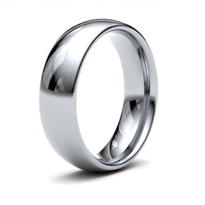 6mm Traditional Court Mens Wedding Ring