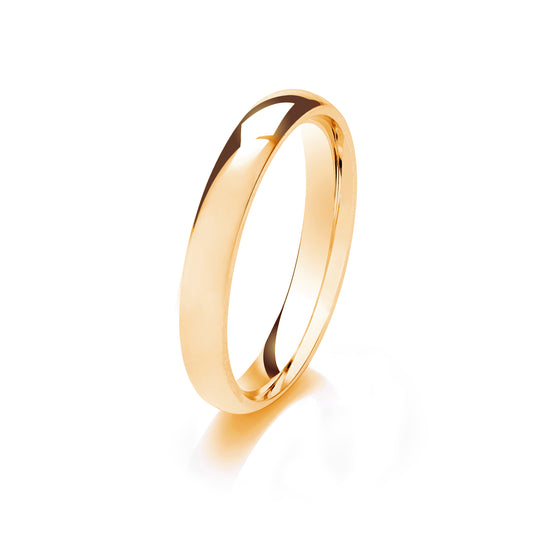 3mm Traditional Court Ladies Wedding Ring