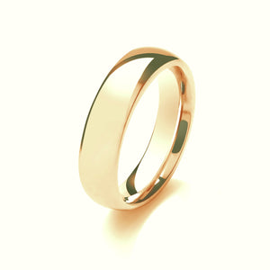 6mm Traditional Court Mens Wedding Ring - (Home Try-On)