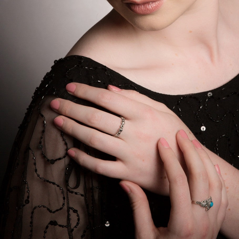Silver Marcasite Ring