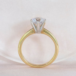 1.25ct  CZ Solitaire Engagement Ring