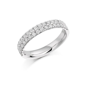 Sterling Silver 0.75ct Round Brilliant Cut CZ Ring