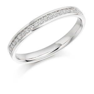Diamond Eternity Ring with Round Brilliant Cut Diamonds
