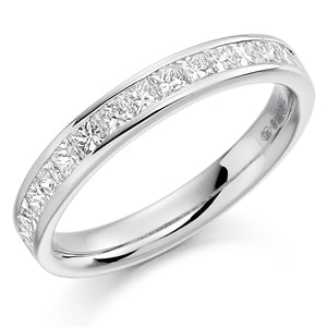 0.75ct Princess Cut Diamond Eternity Ring