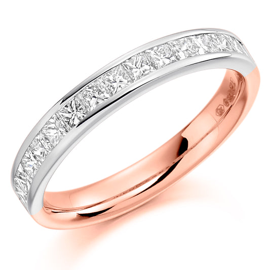 0.75ct Princess Cut Diamond Eternity Ring