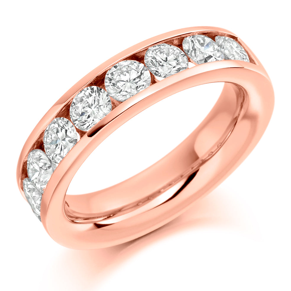 2.0ct Round Brilliant Cut Diamond Eternity Ring