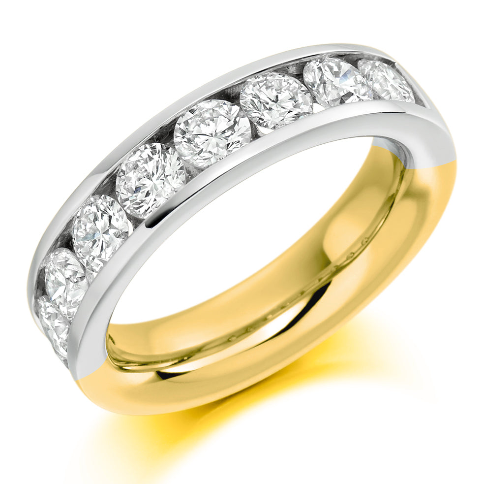 2.0ct Round Brilliant Cut Diamond Eternity Ring