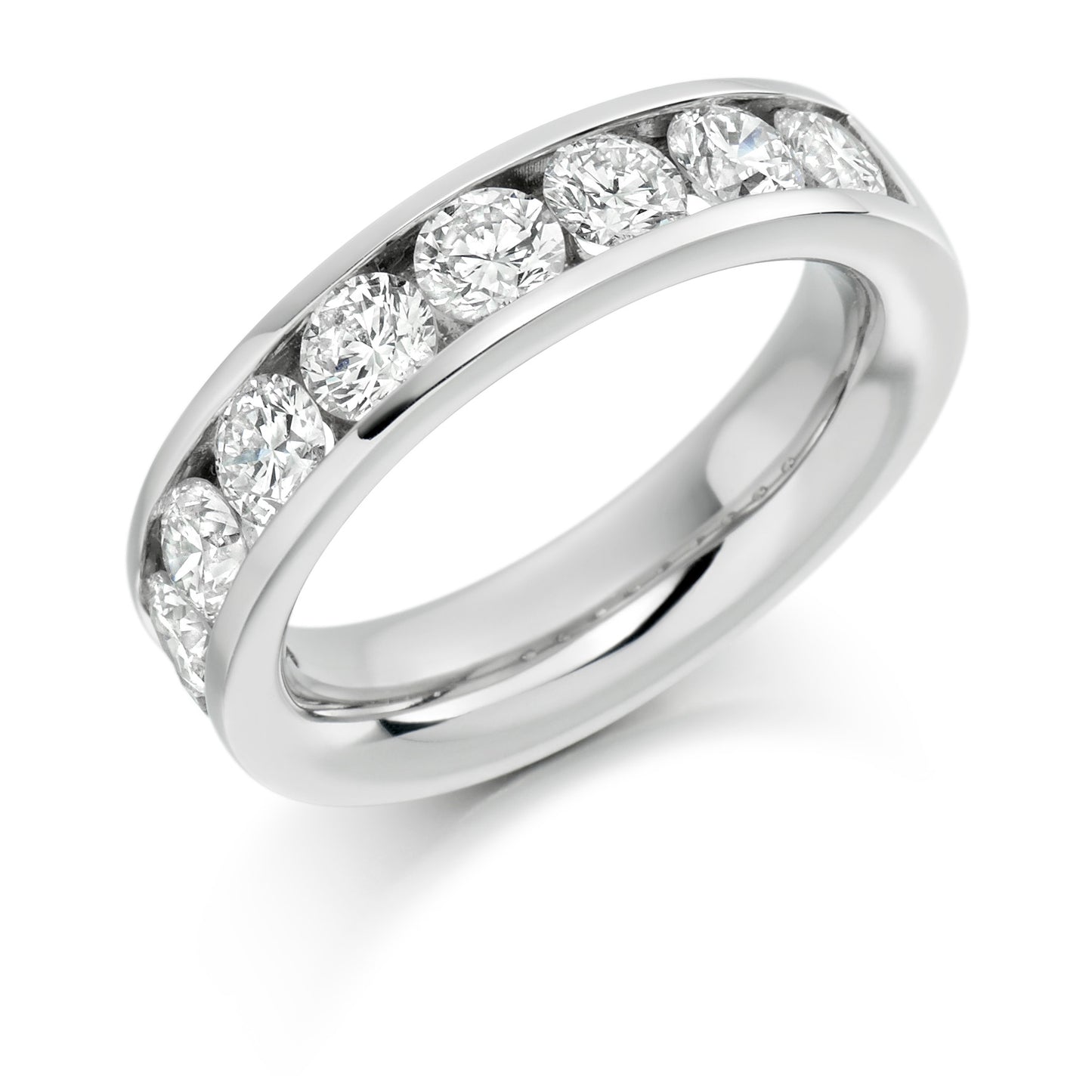 2.0ct Round Brilliant Cut Diamond Eternity Ring