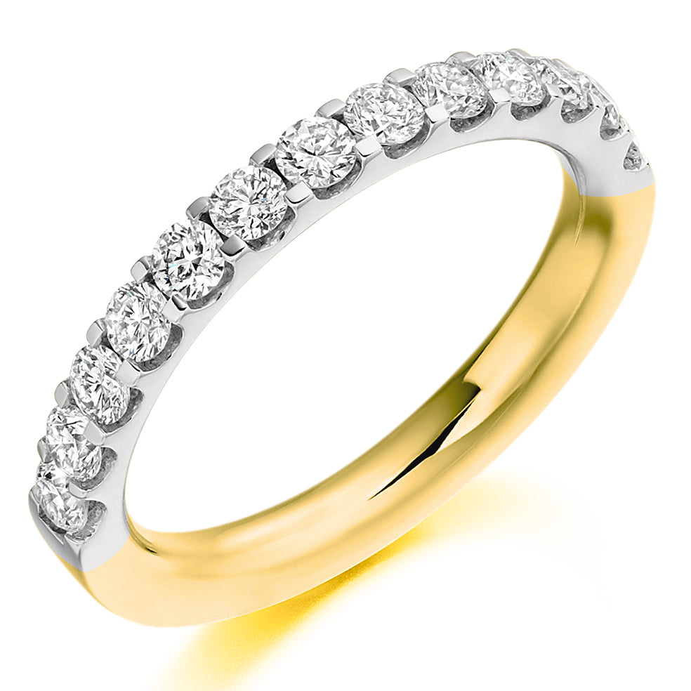 0.75ct Round Brilliant Cut Diamond Eternity Ring