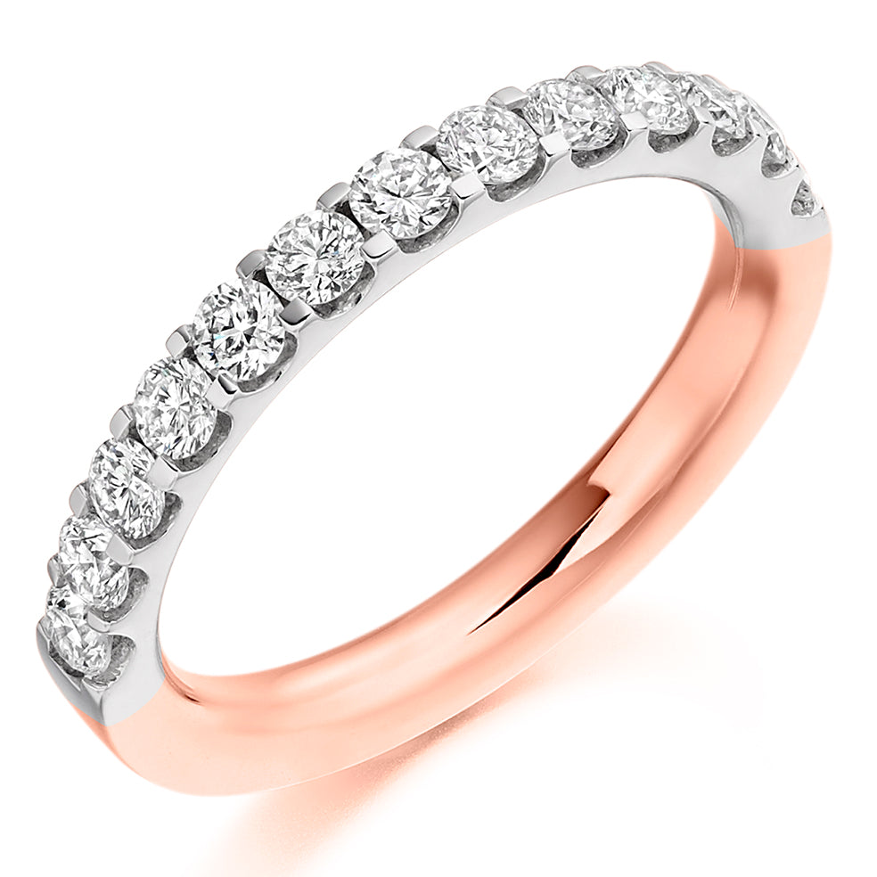0.75ct Round Brilliant Cut Diamond Eternity Ring