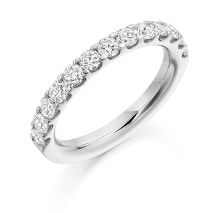Sterling Silver 1ct Round Brilliant Cut CZ Ring
