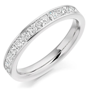 1ct Princess Cut Diamonds Eternity Ring