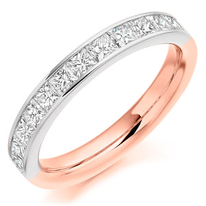 1ct Princess Cut Diamonds Eternity Ring