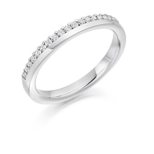 Offset Diamond Eternity Ring (Home Try-On)