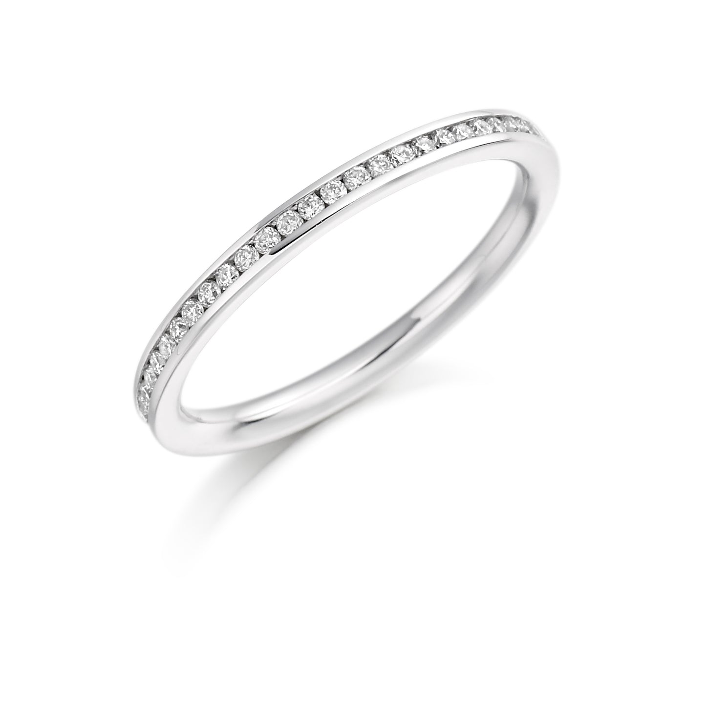 Half Eternity Diamond Ring
