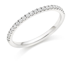 Diamond line band - dainty