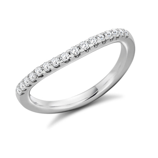 Sterling Silver Cubic Zirconia Ring
