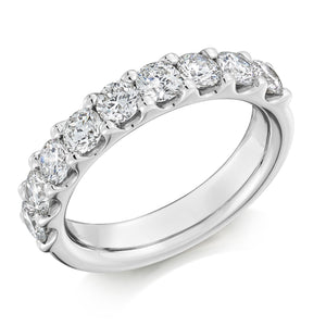 Sterling Siver 1.50ct Round Brilliant Cut CZ Ring