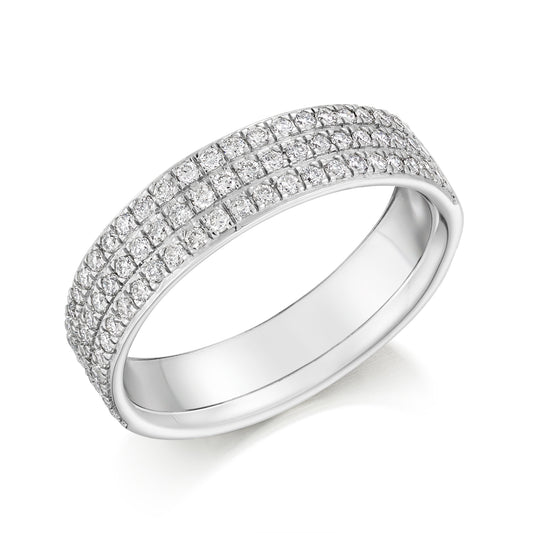 Sterling Silver Ring 0.50ct Round Brilliant Cut CZ Ring