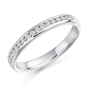 Diamond Half Eternity Ring (Home Try-On)