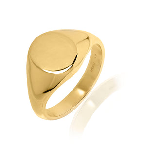 9ct Gold Ladies Signet Ring