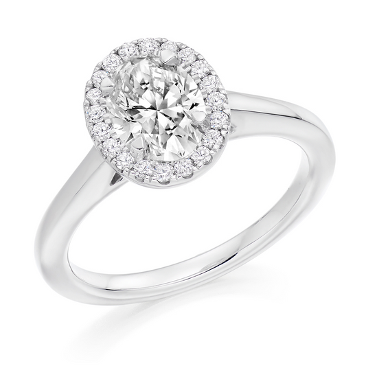 Sterling Silver Oval Ring
